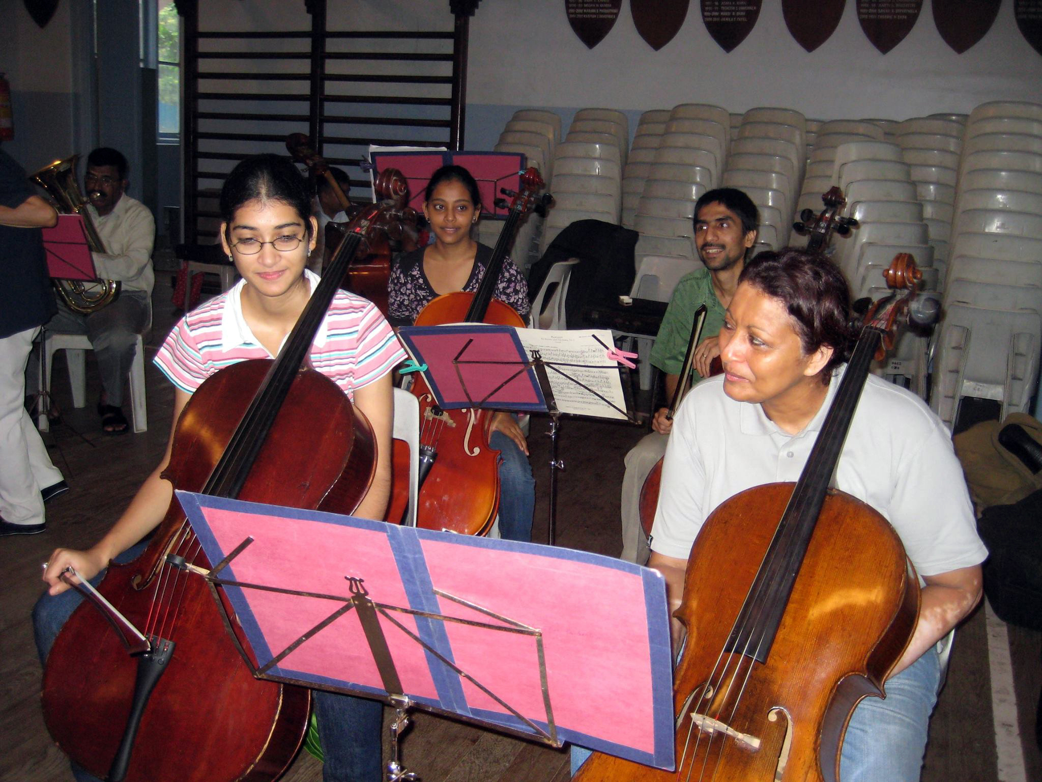 Shveta. The Bombay Chamber Orchestra. India. Mumbai.
