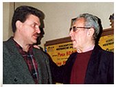 Novosibirsk. Roman Moiseyev with Maestro Arnold Katz